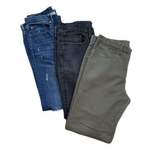 Lot Of 3 GAP 1969 Slim Jeans Mens 36x36